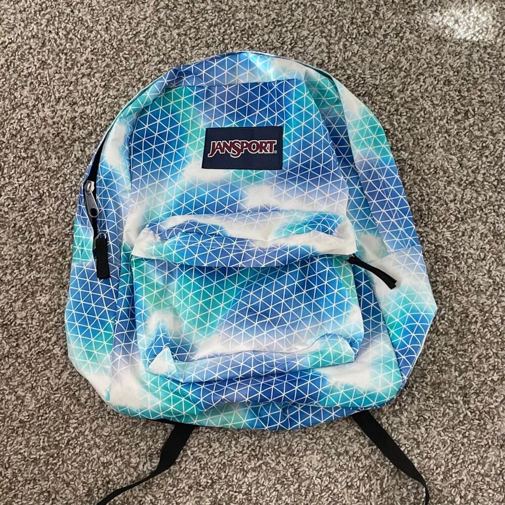 Blue/Turquoise JanSport Backpack